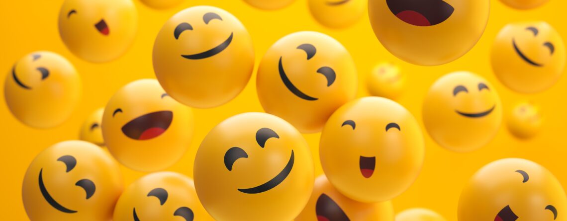 emojis en 3d de caras sonrientes