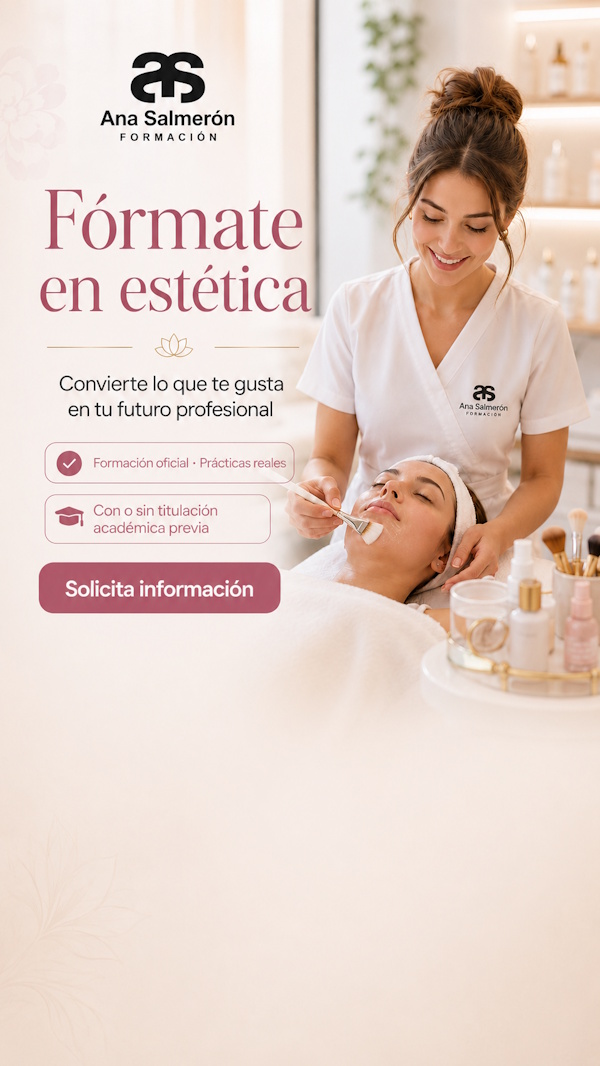 Ejemplo de creatividad para un centro de estetica